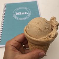 Noisette icecream vegan and gluten-free  at Schweiger's Mint in Frankfurt