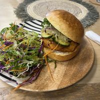   at Cafe Caye Mange in Yarmouth