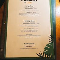Speisekarte zum Veganuary at AMRIT - Schöneberg in Berlin