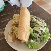 The pickle braised tofu sandwichh  at The Root Cafe in Little Rock