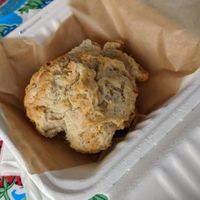 Vegetarian biscuit. at The Root Cafe in Little Rock
