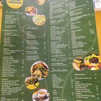Cardápio #Veganuary at Planet Veggy in Sao Paulo
