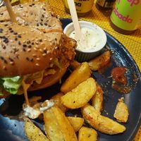 Vrango crocante at Planet Veggy in Sao Paulo