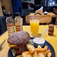 Black melt combo at Planet Veggy in Sao Paulo