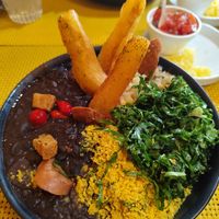 Feijoada at Planet Veggy in Sao Paulo