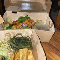 Garden Salad and Gado Gado  at Nano Vege Warung in Gianyar