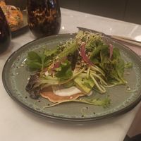 Pancakes aux légumes at Grignote in Pau