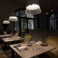 Interior at KUK Restaurant by Maciej Majewski in Warsaw