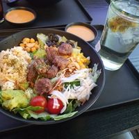 Vegan meatball salad (with surimi) at Dioat by Black Rumor (Apgujeong Branch) - 블랙루머다이오트 in Seoul