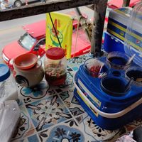Condiments at CHAIXI NOODLE 5 - ชายสี่ บะหมี่เกี๊ยว - ปากกซอยพระตำหนัก 5 in Pattaya