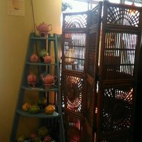 tea pots at Humani-T Cafe - North End in Halifax