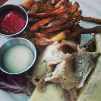 Vegan donair at The Wooden Monkey - Dartmouth in Dartmouth