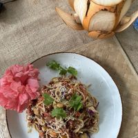 Peanut noodles   at Spa Una & Eco Café in Unawatuna