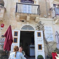 The front at L'enoteca in Rabat