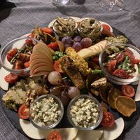 Vegan selfmade cheese  at L'enoteca in Rabat