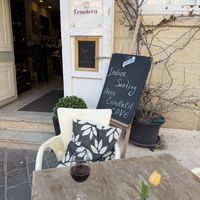 Vegan menu  at L'enoteca in Rabat
