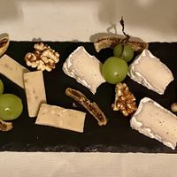 Small cheese platter - Parmesan, Camembert & Blue Cheesee  at L'enoteca in Rabat