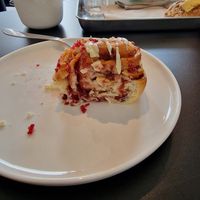 Cranberry white chocolate bunny vegan #Veganuary at FIKA LAB in Leuven