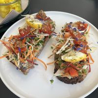 Smörgas humus kardemom   at FIKA LAB in Leuven