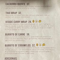 Cardápio   at Hocus Pocus DNA in Rio De Janeiro