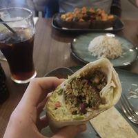 Falafel wrap at Akarsu  in Durham