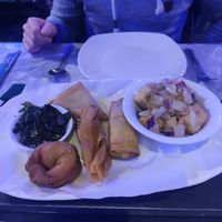 Vegan starters at Gonbay Chinese in Altrincham