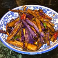 Eggplant garlic at Blue Willow - 夜来湘 in New York City