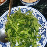 Spinach & garlicc  at Blue Willow - 夜来湘 in New York City