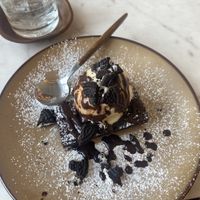 Oreo brownie (free if you spend over a certain amount)   at Kem-Kon Pahurat (เข้ม-ข้น พาหุรัด) in Bangkok