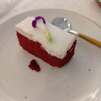 Red velvet at Kem-Kon Pahurat (เข้ม-ข้น พาหุรัด) in Bangkok