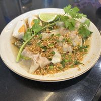 Dumplings  at Kem-Kon Pahurat (เข้ม-ข้น พาหุรัด) in Bangkok