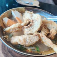 Sukhothai noodles at Kem-Kon Pahurat (เข้ม-ข้น พาหุรัด) in Bangkok