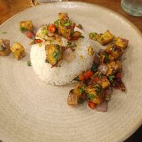 What is this like? 3 full spoons of food? 😂 at Kem-Kon Pahurat (เข้ม-ข้น พาหุรัด) in Bangkok