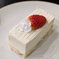 Strawberry cheescake at Kem-Kon Pahurat (เข้ม-ข้น พาหุรัด) in Bangkok