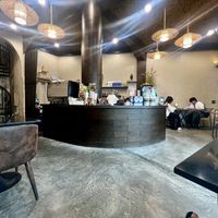 Inside and has upstairs seating too  at Kem-Kon Pahurat (เข้ม-ข้น พาหุรัด) in Bangkok