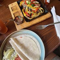 Vegan fajitas   at Finnegans Wake in Nanjing