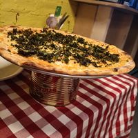 Vegan pizza at Civerinos Slice - Finnieston in Glasgow