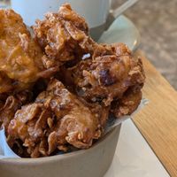 Hash brown bites at Apricot Brunch + Bar in Lytham St Annes