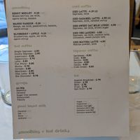 Menu at Apricot Brunch + Bar in Lytham St Annes