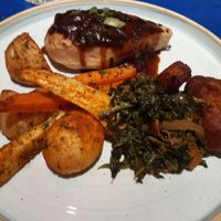 Vegan Jerk Chicken Reggae Roast at Turtle Bay in Liverpool