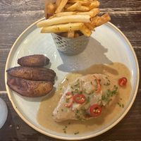 Plant based Mo' Bay Chicken  at Turtle Bay in Liverpool