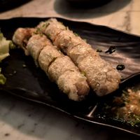 Vegetarian spring rolls at Restaurant Jade in Agadir