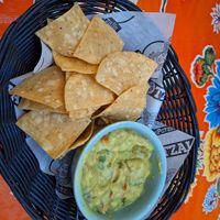 Totopos con Guacamole at POTZALIA in Lisbon