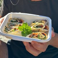 Wraps  at The Wilderness Picnic Co in Hoekwil