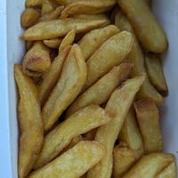 Side of chips at Wawin Vegan Chinese in Glasgow