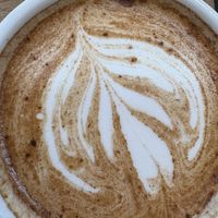 Oat chai latte  at Levens Kitchen in Kendal