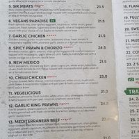 Vegans paradise pizza ^  at OOSHMAN Baulkham Hills in Baulkham Hills