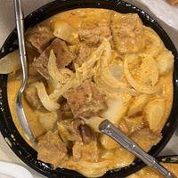 Massaman curry with tofu  at Tiger Thai Restaurant in Cheboygan