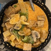 Pineapple curry, with tofu   at Tiger Thai Restaurant in Cheboygan