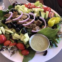 gyro salad  at Urban Fresh in Tucson